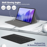 Touchpad Casing Keyboard Nirkabel, untuk Samsung Galaxy Tab A7 /A 10.1/Tab S7 /S6 Lite 10.4/Tab A 7 Lite 8.4