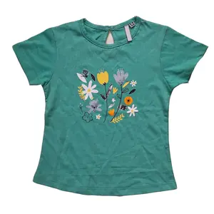 여름 아기 소녀 T 셔츠 티 어린이 티셔츠 캐주얼 키즈 코튼 유아 소년 의류 패션 탑스 의류 티셔츠
