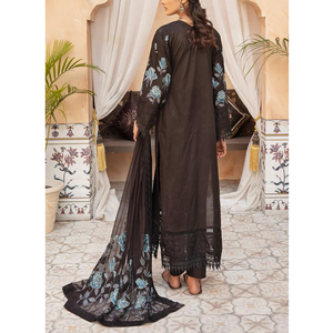 Robe de pelouse kpop pour femmes, vêtement brodé en coton, alwar, Kameez, suisse, tenue de luxe, costume d'été pour dames - Product Image 2