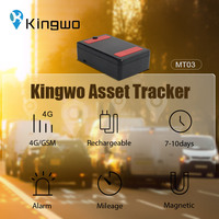 Kingwo LT03C Traceur GPS pour véhicule magnétique mini 4G AGPS/GSM/GPRS de haute qualité avec prise en charge de l'application Android Garantie 1 an