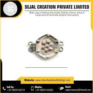 Venta al por mayor de plata esterlina 925 10mm Toggle Bracelet Broche de alta calidad Fabricación de joyas Hallazgos Tipo de cadena - Product Image 5