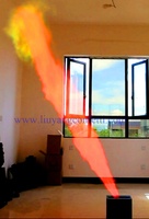 Projecteur de flammes Triple tête, 2 pièces, dispositif étanche avec faisceaux de couleurs pour fête discothèque DJ