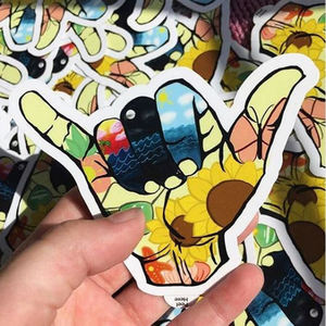 High Quality Custom PVC <b>Vinyl</b> <b>Window</b> <b>Stickers</b> UV UV Laminated Waterproof Eco-Friendly Strong Adhesive Decorative Die Cut - Product Image 3