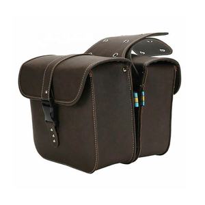 Fashion Latest-Styles Waterproof Motorcycle Saddlebag-Moto Bag Motorbike Vintages-Leather <b>Bicycle</b>-Accessories <b>Saddle</b> Bags - Product Image 1