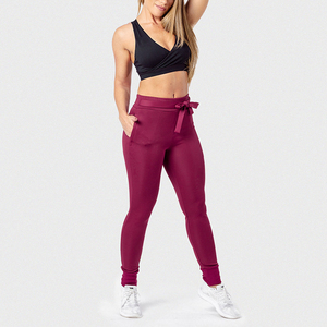 OEM New Fashion Sport Jogger Pants Casual Sports wear Trousers <b>Sweatpants</b> for <b>Women</b> Joggers with Zipper Pocket - Product Image 3
