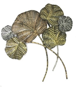 Art mural suspendu au mur en fer et métal, décoration artistique - Product Image 2