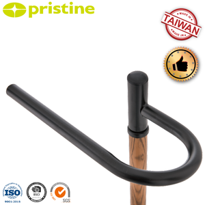 MIT OEM moderne Grain de bois blanc porte-rouleau de papier avec brosse Taiwan ménage stockage salle de bain accessoire - Product Image 4