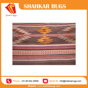 Dernière conception de tapis kilim écologiques en peluche pour la décoration intérieure au prix de gros tapis de sol avec motif chevron - Product Image 5