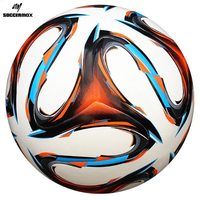 Ballon de Football de Match Professionnel à Thermocollage de Qualité Supérieure 2024, Taille Officielle 5, avec Impression de Logo Personnalisé, pour Entraînement