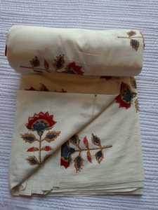 Tissu en coton imprimé en blocs sur mesure au mètre, couture, fabrication de robes, sacs et accessoires de literie, tissu brut - Product Image 3