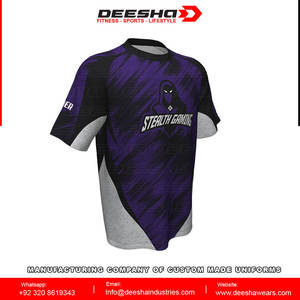 T-Shirt vert de haute qualité avec broderie en gros Offre Spéciale décontracté imprimé à manches courtes Jersey respirant uniforme Packer Design - Product Image 2