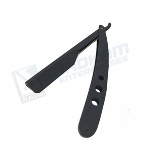 มีดโกนแนววินเทจสำหรับผู้ชาย,มีดโกนทำจากสเตนเลสสตีลมีขอบตรง - Product Image 4