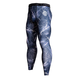 Nouveau pantalon de sport pour hommes, leggings de compression, pantalon d'entraînement de fitness, longueur 1/4 - Product Image 5