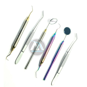10 Espejos Dentales con 4 Piezas #   Herramienta de Mano con Reflector de Acero Inoxidable - Product Image 6