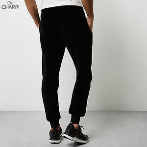 Pantalones de jogging para hombre, ropa para correr de terciopelo negro, gran oferta - Product Image 4