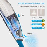 Balai serpillière à Spray magique pour nettoyage de sol, rotation à 360 degrés, serpillière en bois dur et stratifié