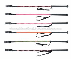 Jemox — fouet d'équitation à spirale brillante, 65cm, différentes couleurs, pour saut, escalade - Product Image 5