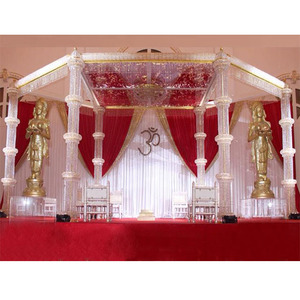 Stylish <b>Wedding</b> Fully Crystal Mandap Exclusive Metal Crystal <b>Wedding</b> Mandap Modern Metal Crystal Mandap for <b>Wedding</b> - Product Image 1