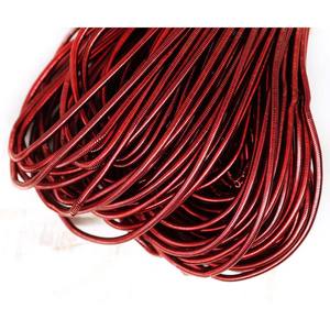 Hilo de Bordado Francés de Cobre Liso Redondo Color Rojo Borgoña, Hilo Fino para Bordado con Hilo Dorado, Hilo Indio Gimp Dabka Purl - Product Image 1