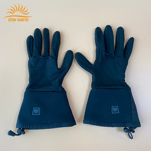 Unisex Rechargeable <b>Battery</b> Powered Thin Heated Gloves with Touchscreen and 3 Level Temperature Control for Winter Sports - Product Image 3