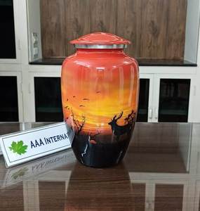 Colección de cenizas de calidad superior para adultos, urnas de cremación con corte de diamante de la India, venta global - Product Image 4