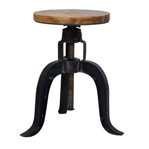 2021 nouveau Design bois naturel pied tabouret industriel Bar meubles vente chaude restaurants hôtels-Top vente en gros - Product Image 5