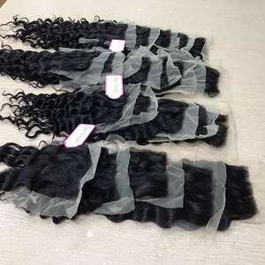 4x4 5x5 13x4 13x6 Virgin Cuticle Aligned Wave Style Vietnamese Hair <b>Lace</b> <b>Closure</b> Frontal Transparent HD <b>Lace</b> <b>Closure</b> Vietnam - Product Image 1