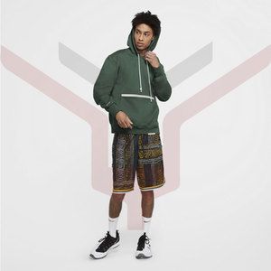 Sweat-shirt à capuche en coton pour homme, Logo personnalisé, fermeture éclair, surdimensionné, col ras du cou, élégant, nouvelle collection - Product Image 2