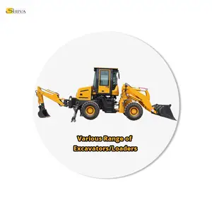 Pemuat Ekskavator Roda Backhoe Merek Terkenal dengan Harga Kompetitif Terbaik