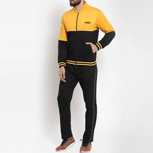 Wholesale Men's Soft Fleece Gym Fitness Hoodie With Jogger Pants Two Piece Tracksuit Set - Product Image 3