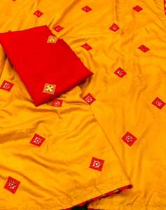 Nouveau dernier parti porter Dola soie Saree avec chemisier pièce femmes indiennes portent Sari pas cher bas prix en gros Surat ApparelGarment - Product Image 6