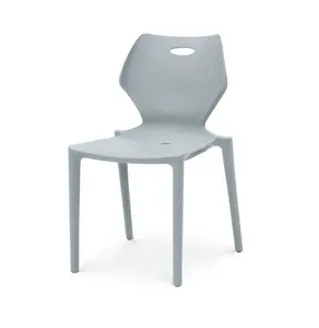 High Quality Home Furniture Mesh Chair Seat Plastic Dining Chairs Factory Plastic Dining Room PP Modern Design China Kitchen TIA
