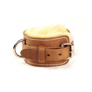 Correas de Tobillo de Cuero para Levantamiento de Pesas de Alta Calidad Hechas a Medida - Geo Brother Co, Cierre de Gancho y Bucle, Transpirables, Ajustables, Unisex - Product Image 1