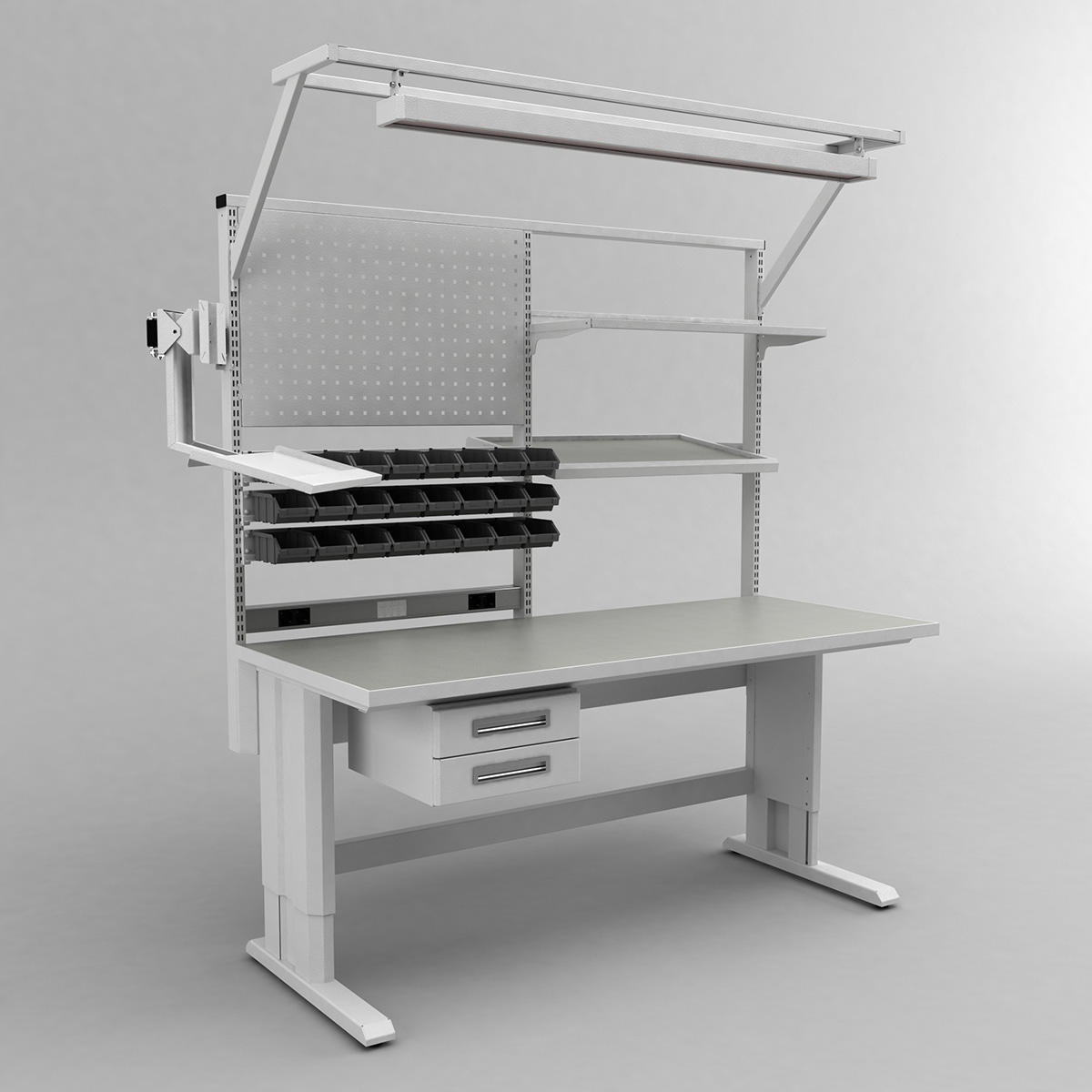 RAL7035 (สีเทาอ่อน) (อุปกรณ์เสริม)