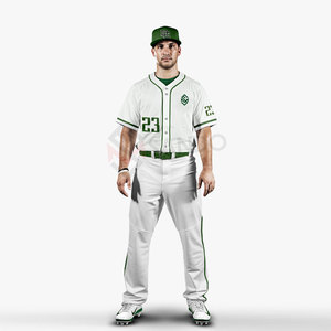 Camisetas de béisbol con impresión personalizada para hombre, ropa de béisbol azul, atuendo de sublimación, precio barato, envío rápido - Product Image 5