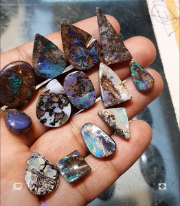 หินธรรมชาติหินโอปอลอัญมณี Cabochon ที่เครื่องประดับโบราณ - Product Image 1