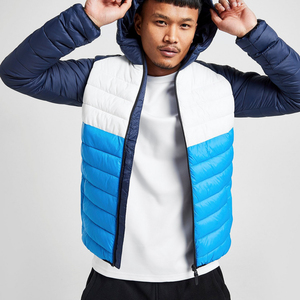 เสื้อแจ็คเก็ตพัฟฟ์กันลมน้ำหนักเบา ดีไซน์ทันสมัย ผลิตตามแบบ OEM สำหรับฤดูหนาว ขายส่ง - Product Image 2