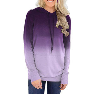 Sudaderas con Capucha Sublimadas Personalizadas para Mujer, Tallas Grandes, Invierno, Estampado Completo, con Cierre o sin Cierre, Fabricante de Ropa Deportiva y Urbana OEM - Product Image 4