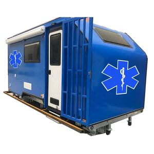 Fourgon médical remorquable de haute technologie à bas prix, ambulance avec zone d'isolement - Product Image 1