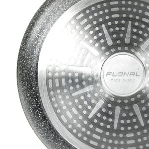 Miglior padella antiaderente realizzata in italia in alluminio con effetto granito a induzione cucina padella 30 cm di diametro - Product Image 4
