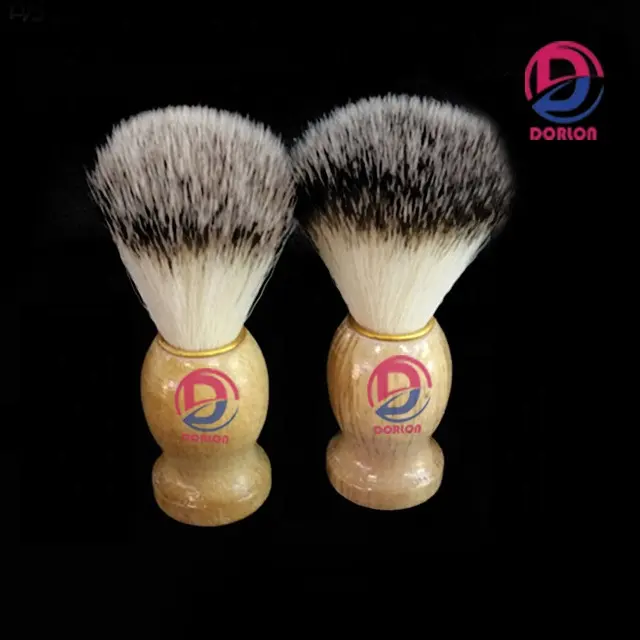 High Quality Mens Wooden Handle Natural Badger Hair Shaving Brush