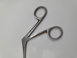7\" Manual Downward Steel Disc Rongeurs Instrument for ENT Application Surgical Instrument for <b>Ears</b> Eyes Nose and Throat - Product Image 2