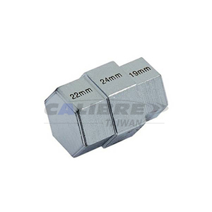 TAIWAN CALIBRE 19, 22 & 24 mm Motorcycle Front Wheel Bike Spindle Adaptor Wrench - Product Image 1