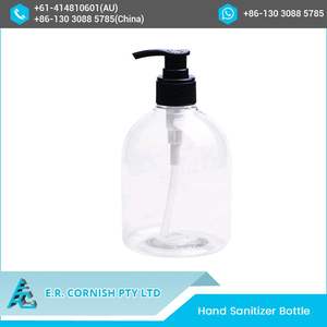 Cilindro de PET biodegradable directo de fábrica, desinfectante de manos y botella de loción de Gel para lavado de manos, botella de bomba de plástico - Product Image 5