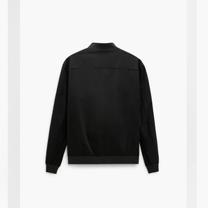 Blouson Bomber Universitaire Personnalisé en Satin Polyester Imprimé pour Hommes et Garçons, Coupe Slim, Imperméable et Coupe-Vent - Product Image 4