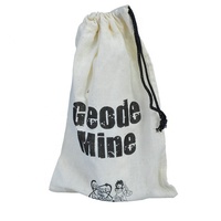 Sac à chaussures/pochette anti-poussière personnalisable en coton biologique de luxe avec cordon de serrage, réutilisable et lavable, 6 pouces, Khush Export pour usage professionnel et personnel