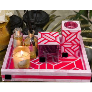 Royal MOP Mubkhar Nacre Incrustation Bakhoor Brûleur Arabe Medkhan Mabkhara Brûleur d'encens fait main pour Eid et Ramadan - Product Image 6