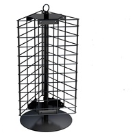 Rotation 4 ou 3 faces fil grille support de sol Spinner support métal chaussettes porte-clés gant présentoir avec roulette pour magasin de détail