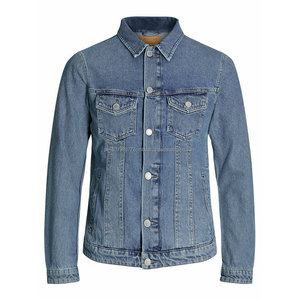 Chaqueta Bomber de cuero para hombre, cazadora informal clásica personalizada, precio al por mayor - Product Image 5