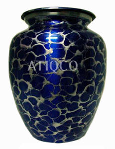 Latest Standard Hand Painted Solid Aluminum Cremation <b>Urn</b> Attractive Iron <b>Jar</b> in Black Red Adult Use Metal <b>Jar</b> for Sale - Product Image 5